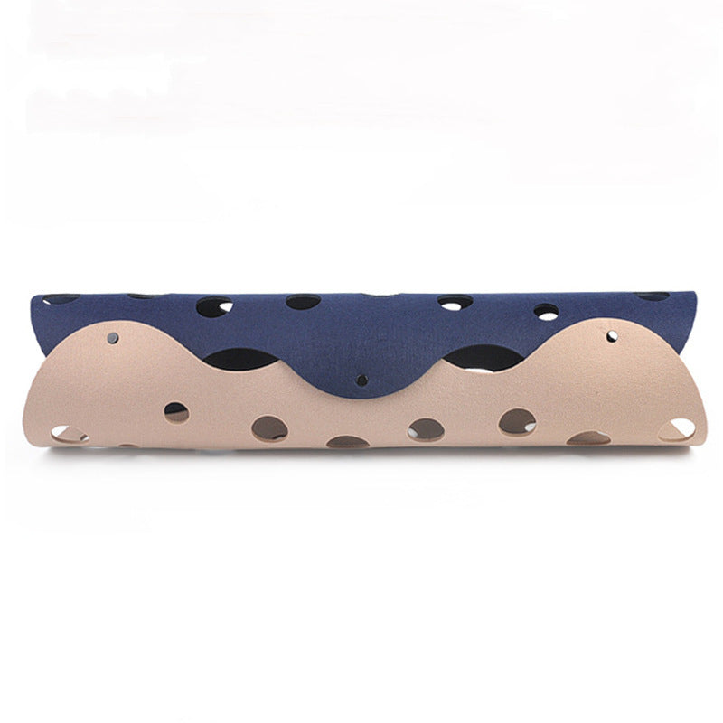 Túnel interactivo de fieltro para gatos estilo queso